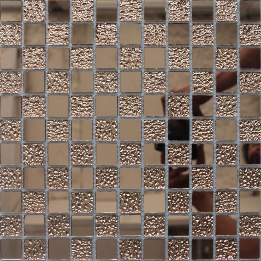  Мозаика Стеклянная Бежевая A46 производителя Keramograd