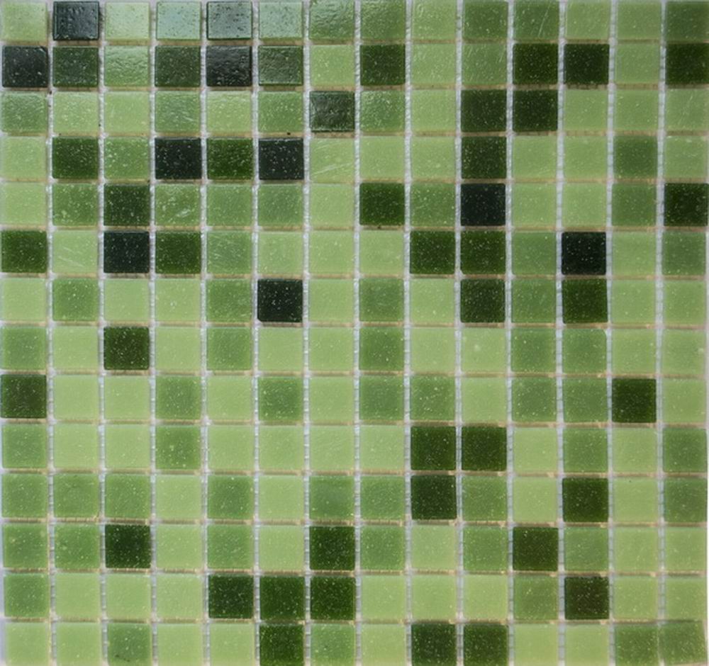  Мозаика Стеклянная Зеленая KG308 производителя Keramograd