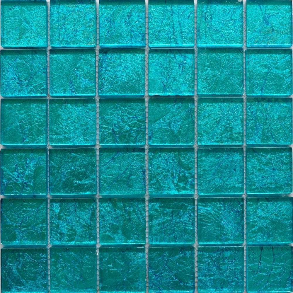  Мозаика Стеклянная Синяя ST046 производителя Keramograd