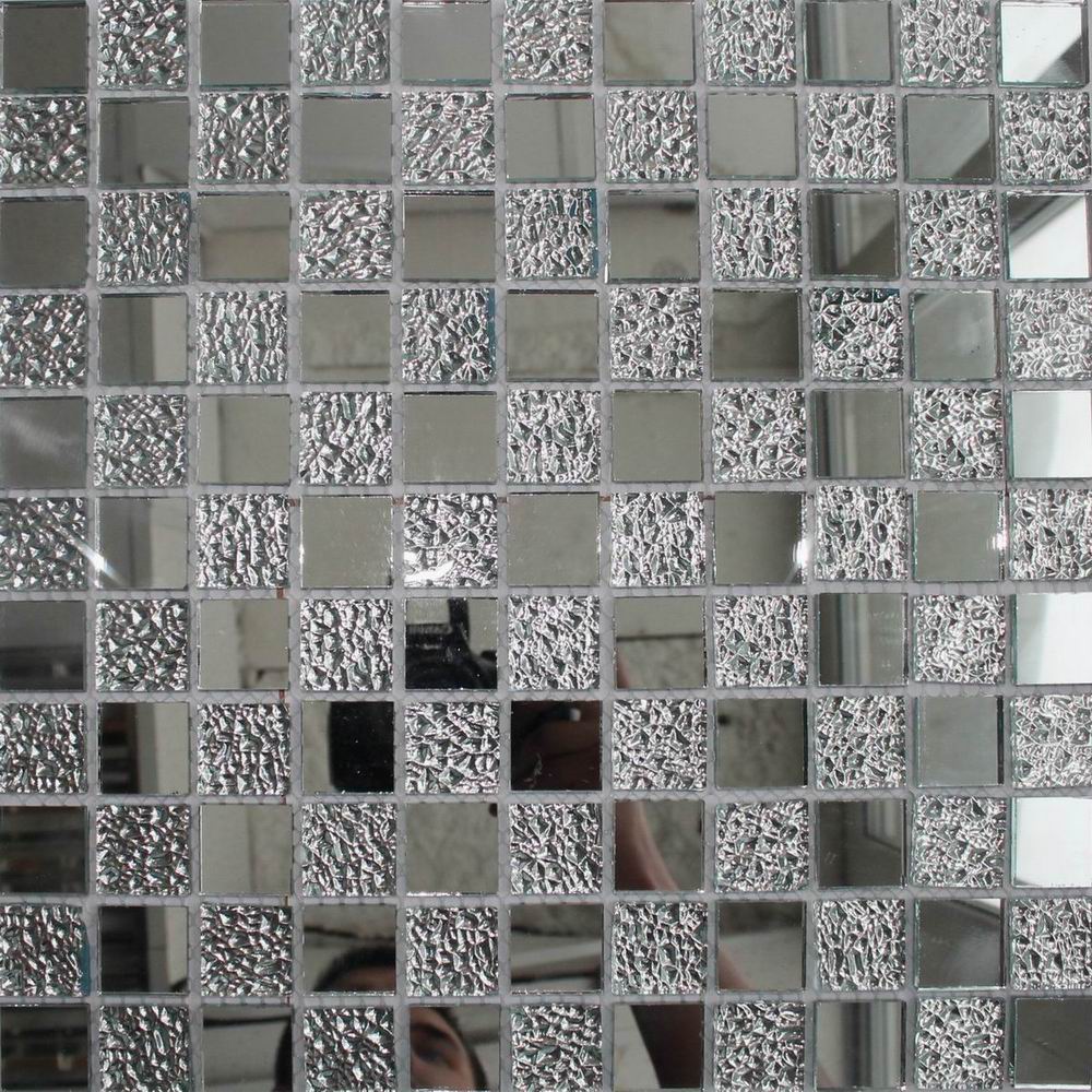  Мозаика Стеклянная Серебро CY817 производителя Keramograd