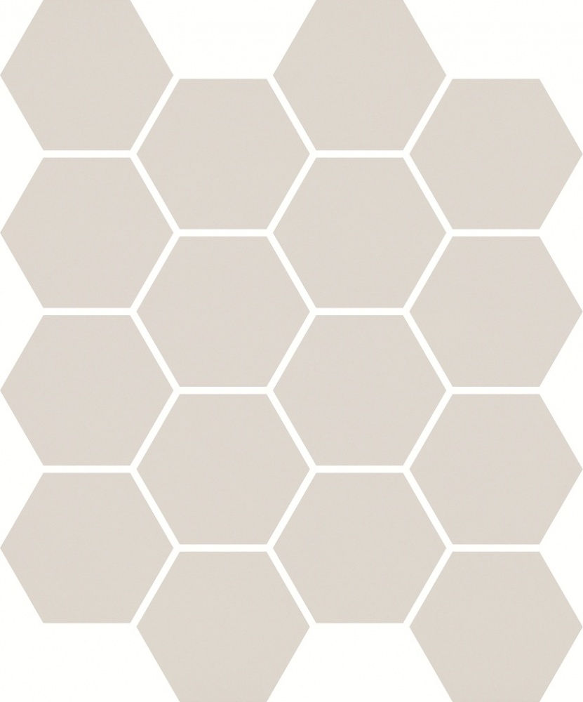  Uniwersalna Prasowana Grys Hexagon Mozaika производителя Ceramika Paradyz