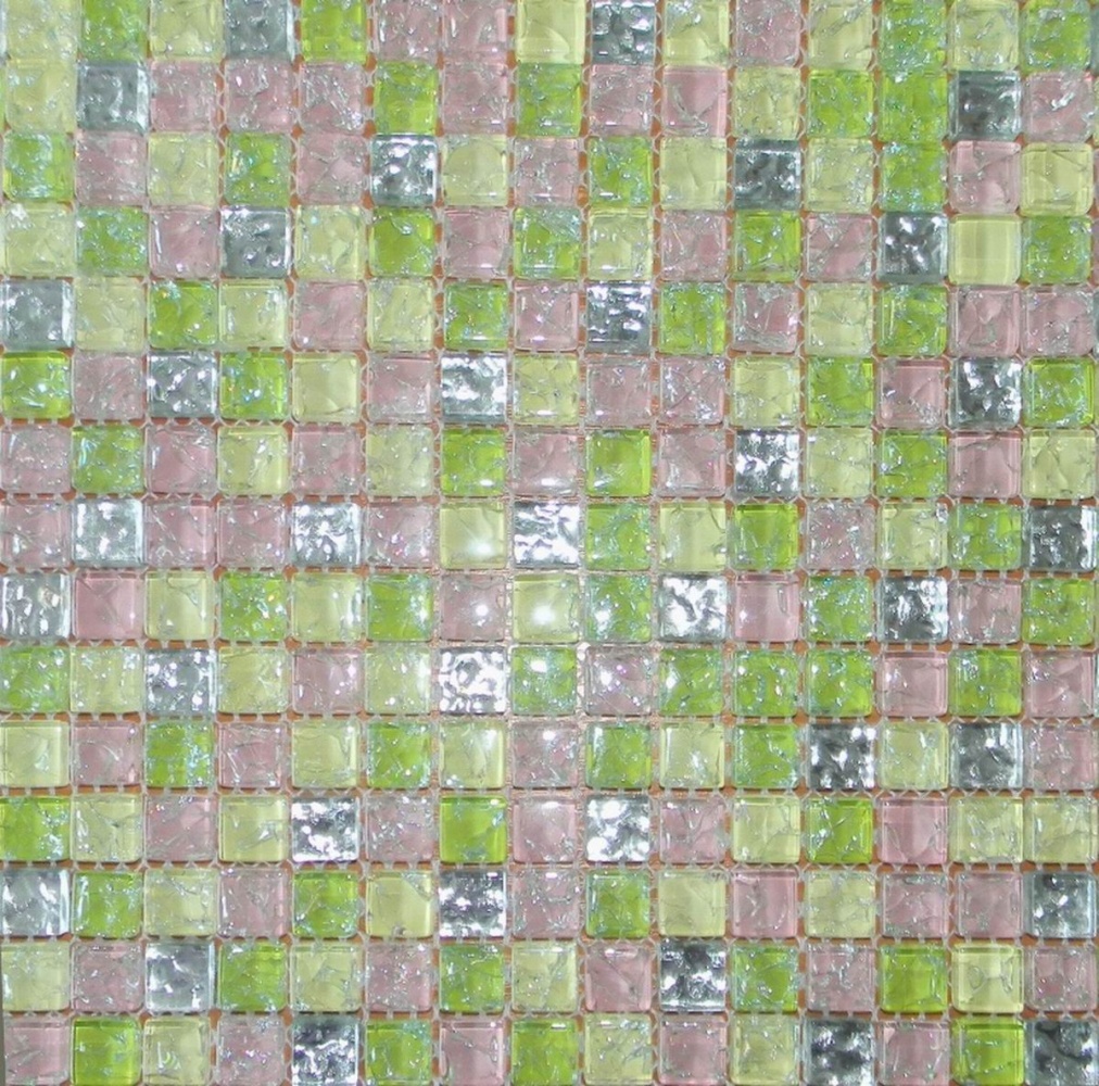  Мозаика Стеклянная Зеленая SD015 производителя Keramograd