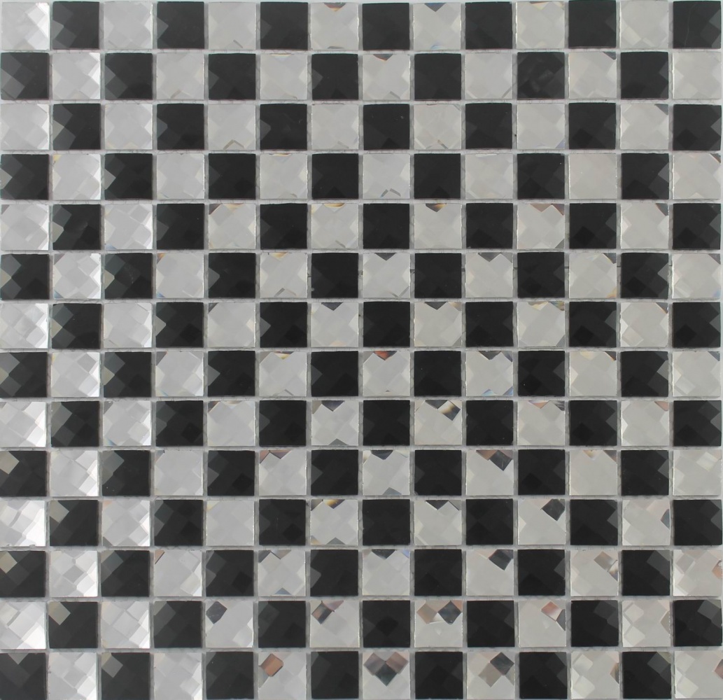  Мозаика Стеклянная Черная F2x6/1 производителя Keramograd