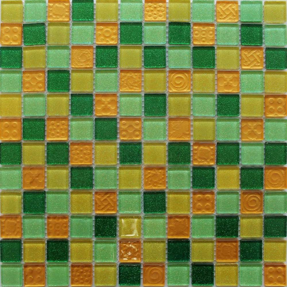  Мозаика Стеклянная Зеленая F41.30.25.58 производителя Keramograd