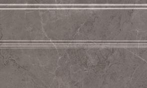 KERAMA MARAZZI коллекция Гран Пале элемент Плинтус Гран Пале серый 15х25