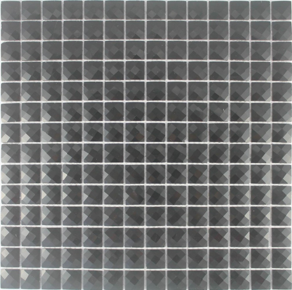  Мозаика Стеклянная Черная F2x6 производителя Keramograd