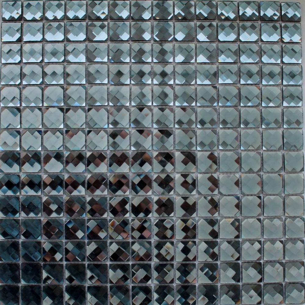  Мозаика Стеклянная Серая F2X11 производителя Keramograd