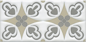 KERAMA MARAZZI коллекция Клемансо элемент Декор Клемансо орнамент A620 7,4х15