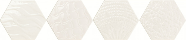 TONALITE коллекция EXABRIGHT элемент Exabright Decoro Relief Mix Bianco