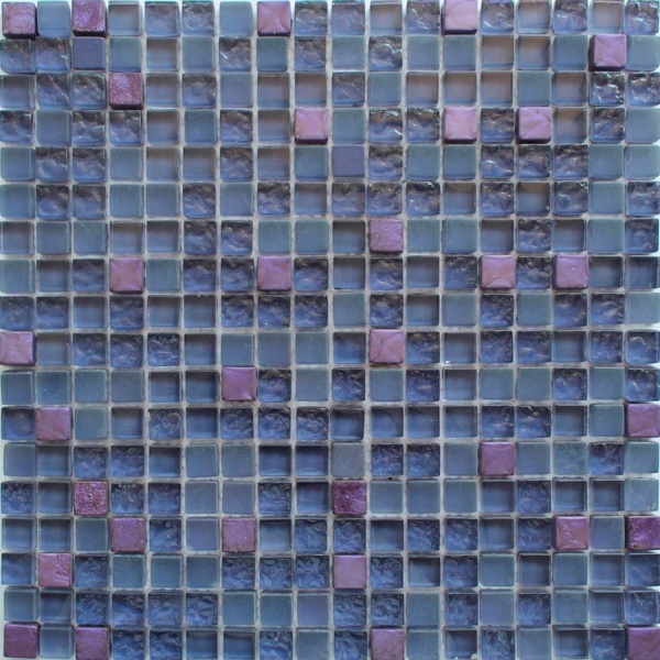 Keramograd коллекция Мозаика стеклянная элемент Мозаика Стеклянная Фиолетовая SSZGS103