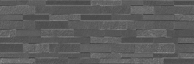 KERAMA MARAZZI коллекция Гренель элемент Плитка Гренель серый темный структура обрезной 30х89,5