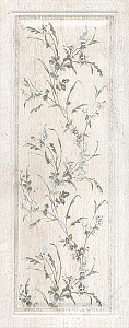 KERAMA MARAZZI коллекция Кантри Шик элемент Плитка Кантри Шик белый панель декорированный 20х50