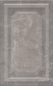 KERAMA MARAZZI коллекция Гран Пале элемент Плитка Гран Пале серый панель 25х40