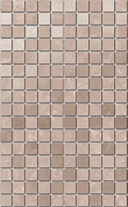 KERAMA MARAZZI коллекция Гран Пале элемент Декор Гран Пале беж мозаичный 25х40